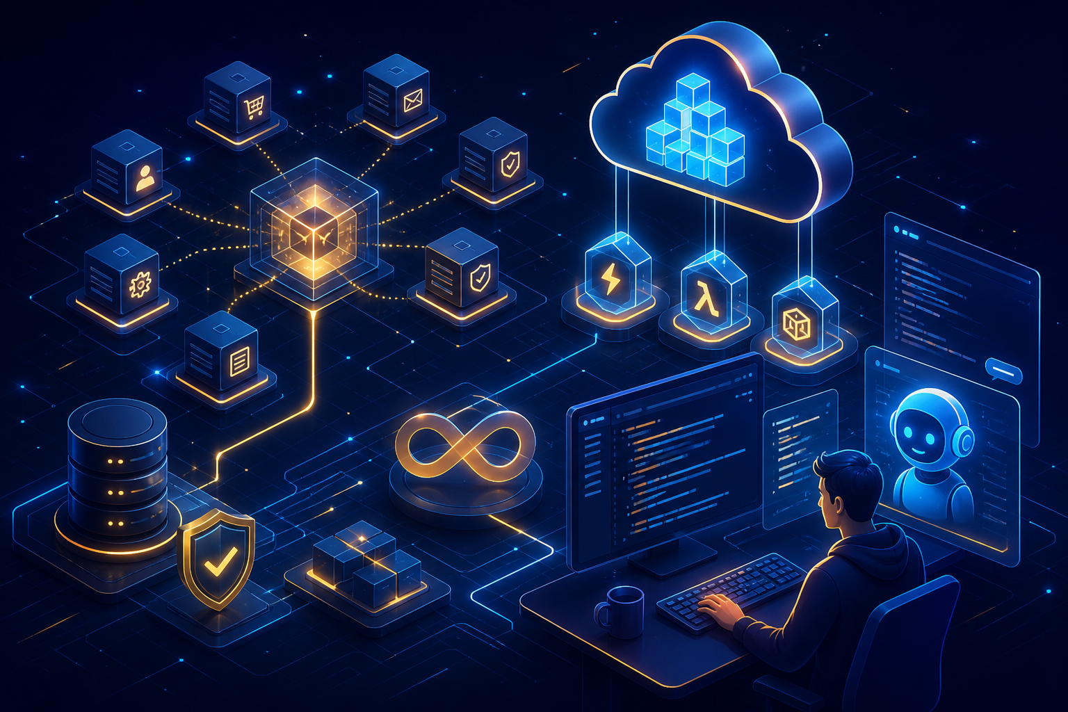 Тренды backend-разработки 2026-2027: микросервисы, ИИ и Serverless