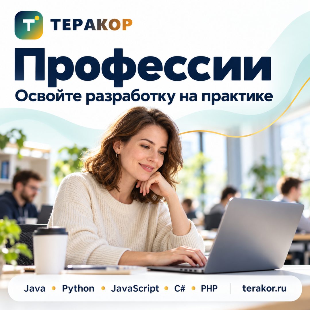 От Java до PHP: как выбрать IT-профессию в ТЕРАКОР и не потерять год
