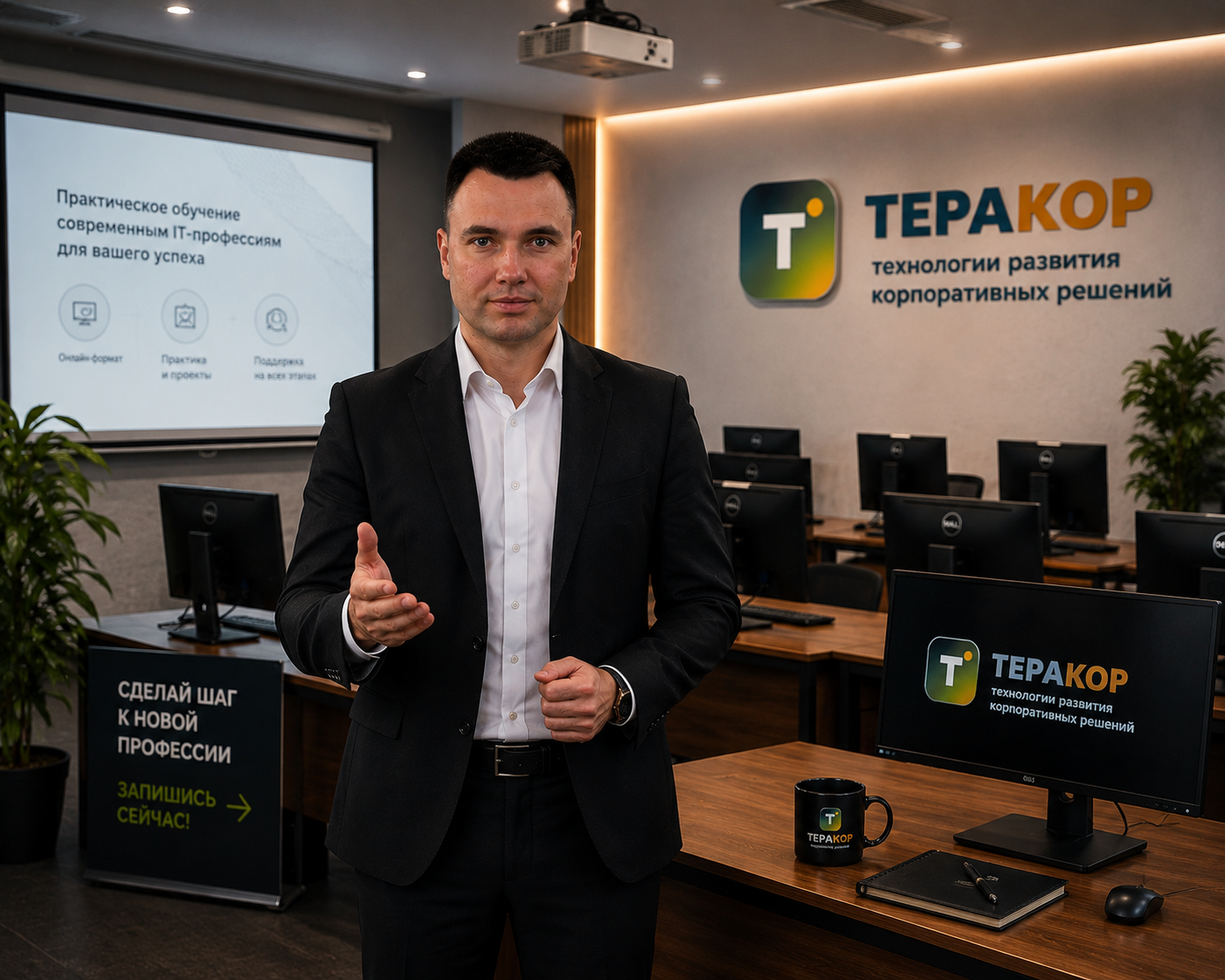 Сергей Герасименко — основатель ТЕРАКОР в учебном центре