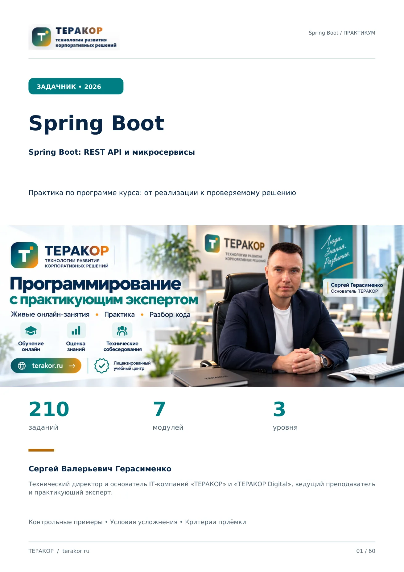 Обложка полной версии: Spring Boot: REST API и микросервисы
